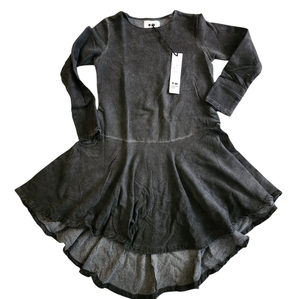 OMAMImini High Low Fleece Dress Girls Sz. 10